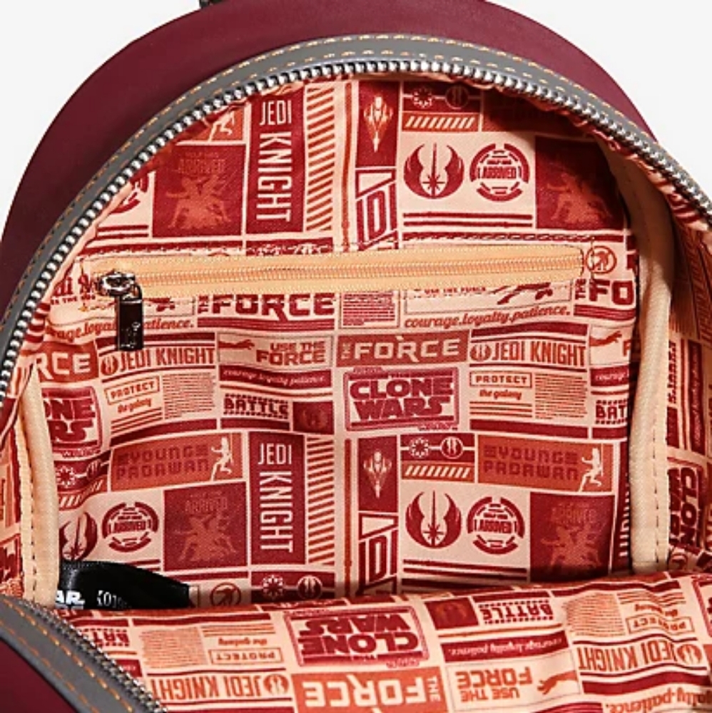 Loungefly Star Wars Ashoka Figural Mini Backpack Gem